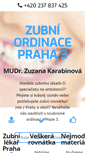 Mobile Screenshot of ortodoncie-praha3.cz